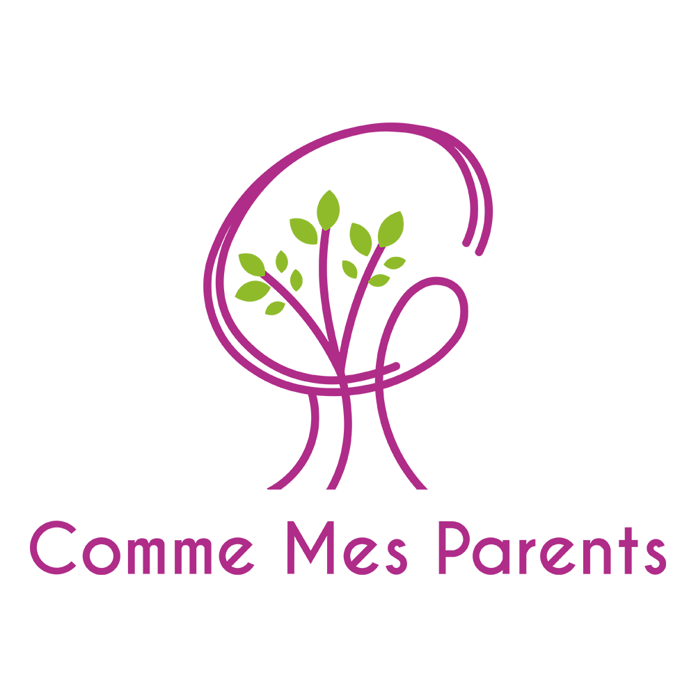 LOGO COMME MES PARENTS SANS FOND